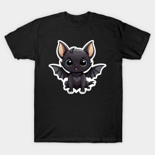 Bat Cute Illustration T-Shirt